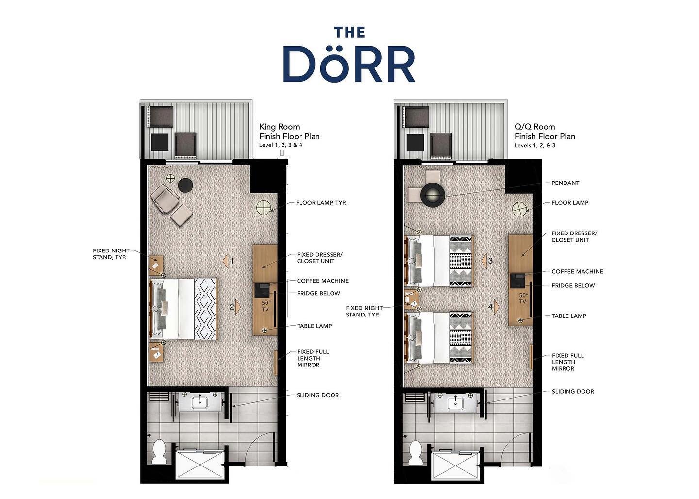 layout The DöRR Hotel