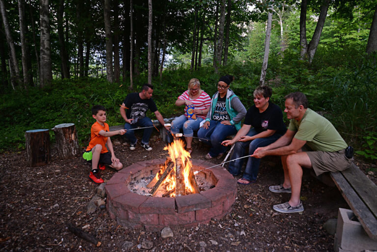 bonfire at The Inn at Little Sister Hill