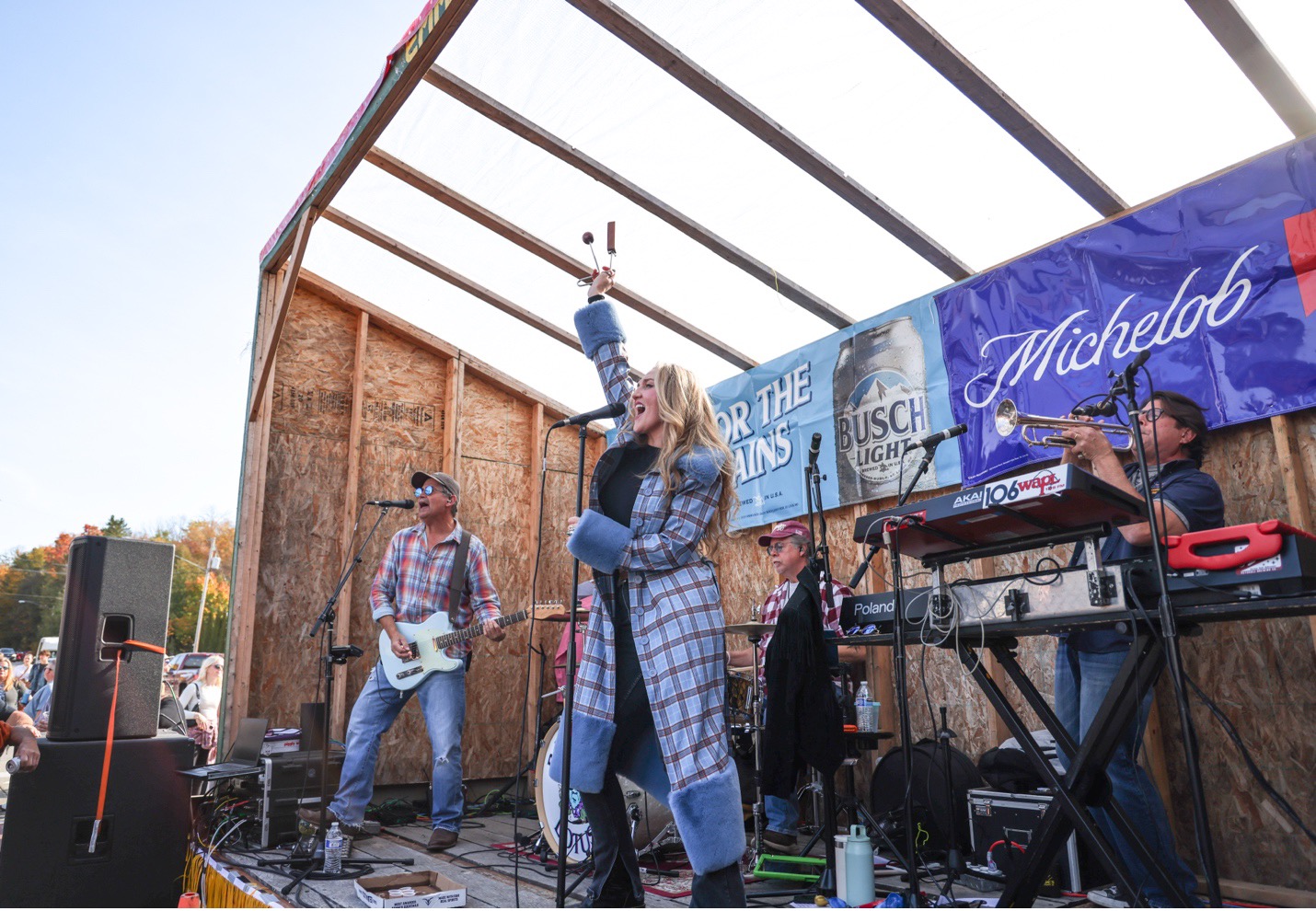 Band performing at Fall Fest