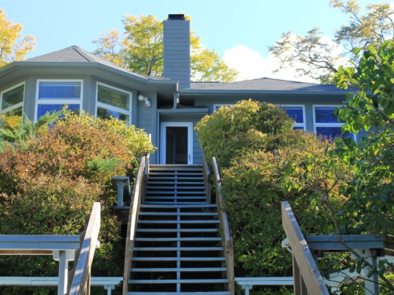 stairs at Door County Property Management