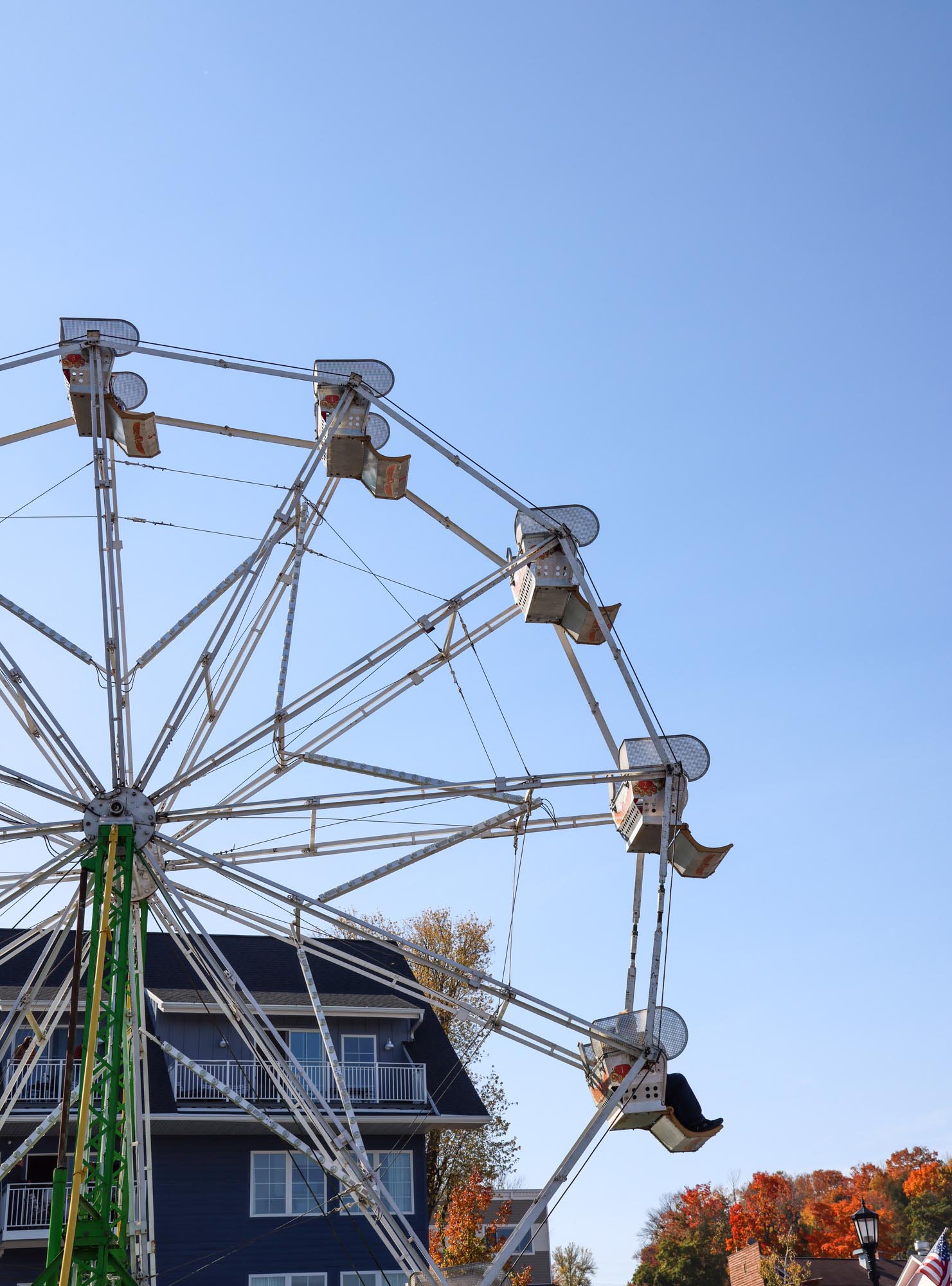 Ferris wheel at fall fest