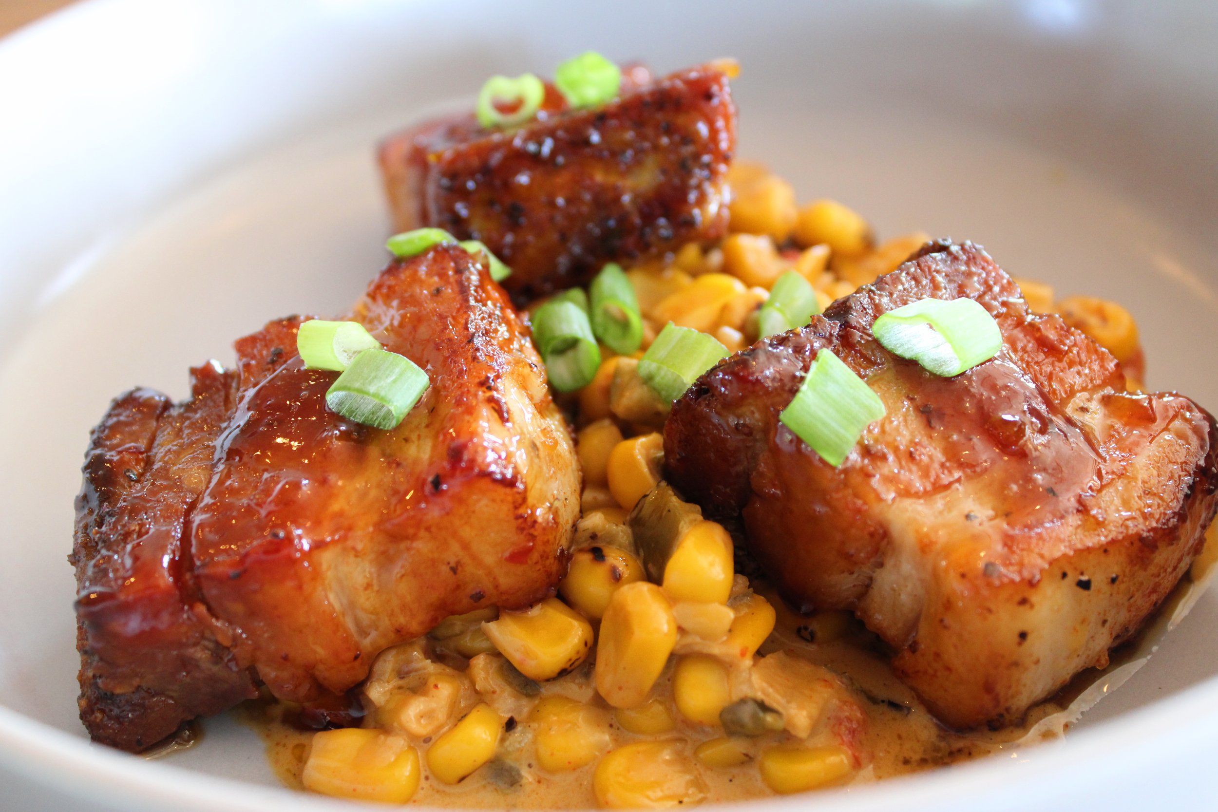 meat on corn