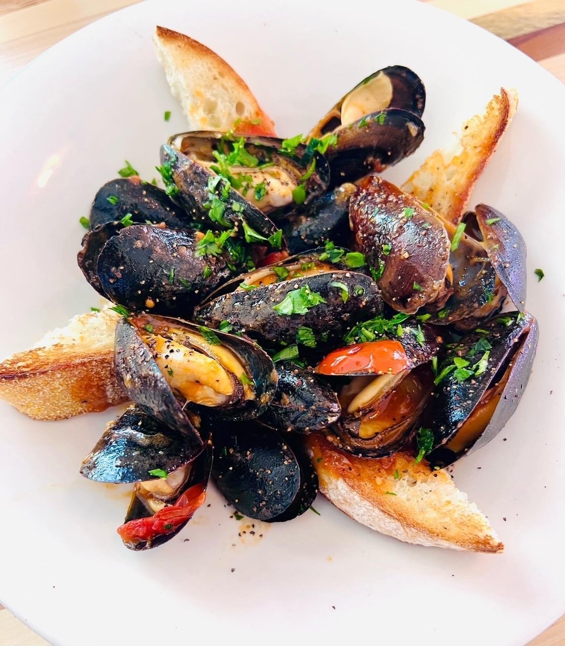 oysters and clams