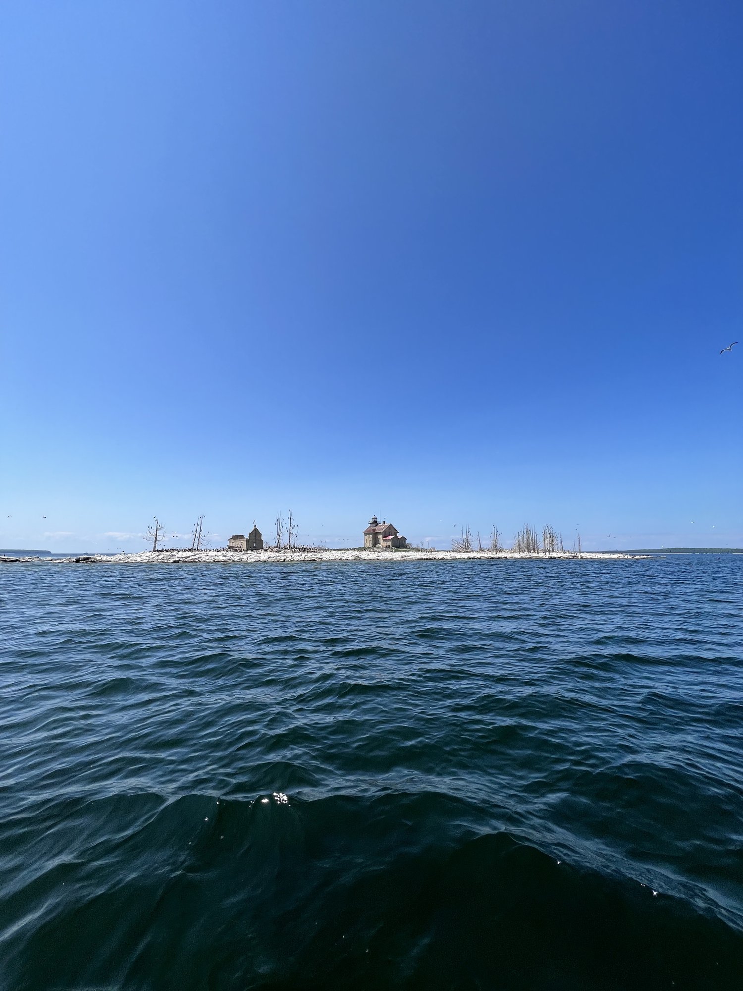 island on water