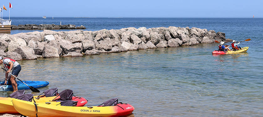 Kayaking in Sister Bay