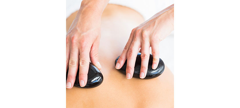 getting a massage