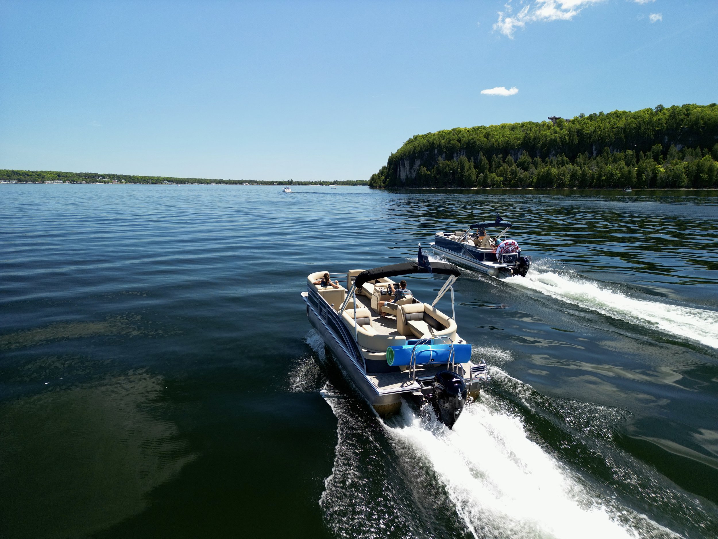 people boating