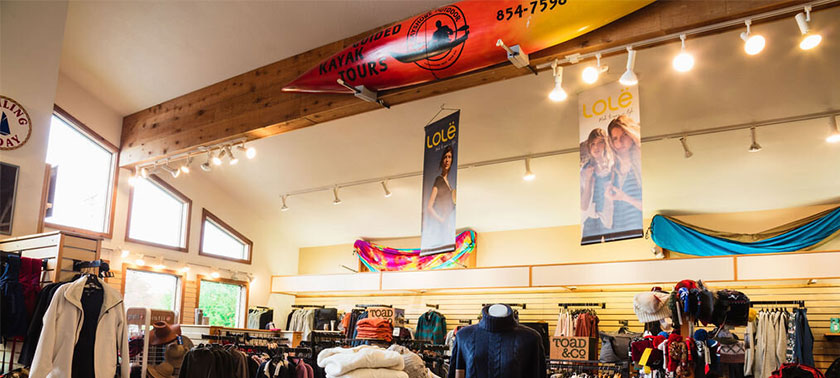 Bay Shore Outfitters retail store