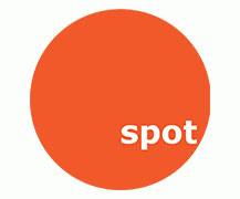 Spot orange dot logo