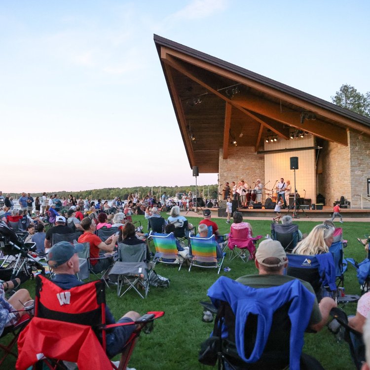 Concerts and Movies in the park in Sister Bay