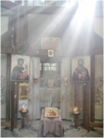 Transfiguration Orthodox Christian Chapel service