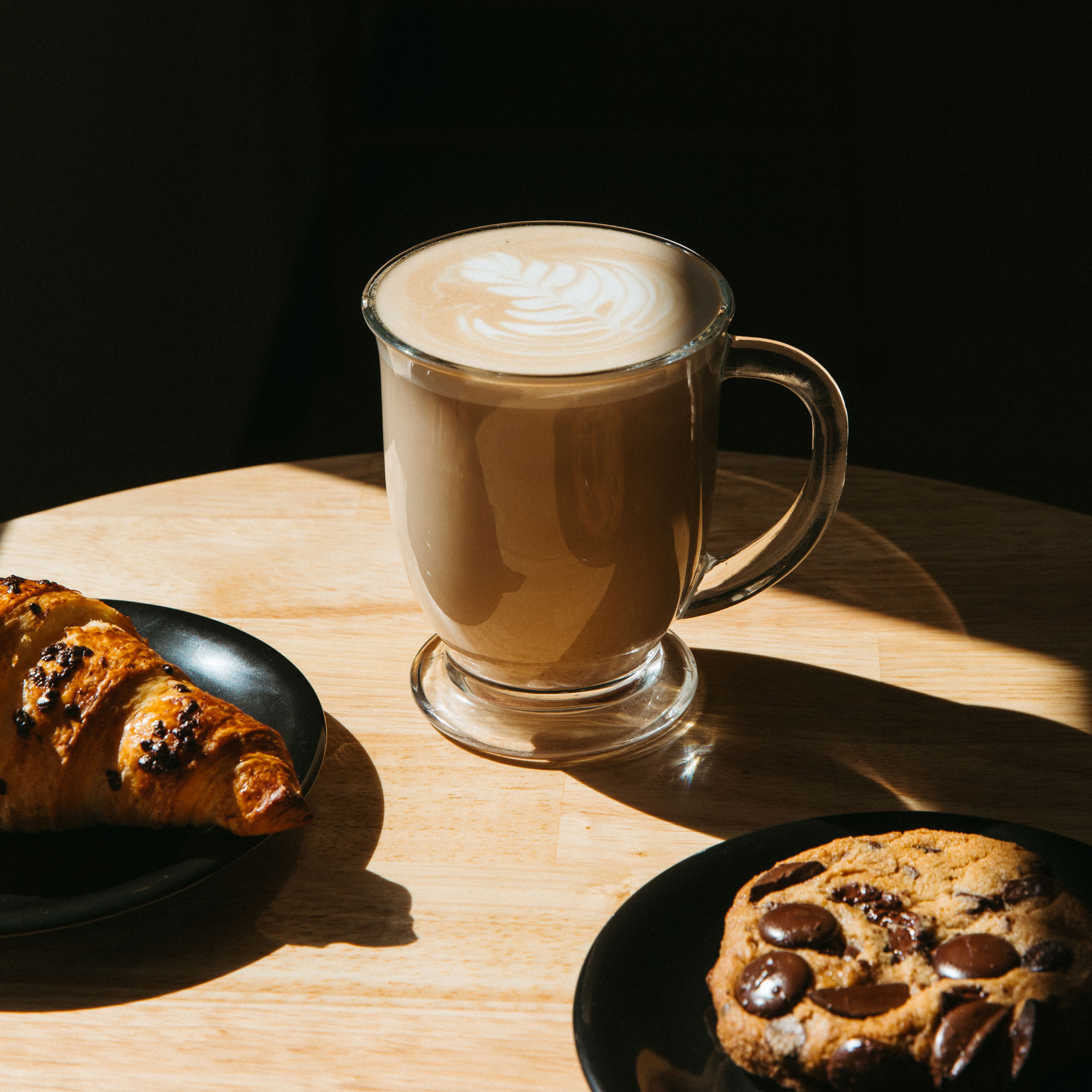 coffee with pastries