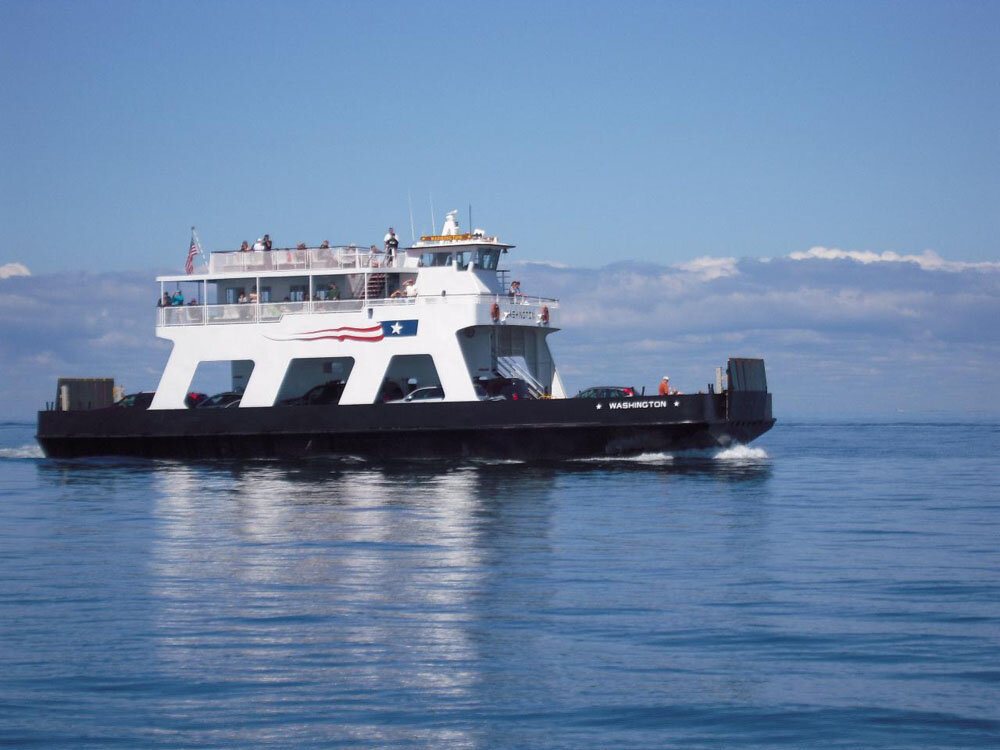 ferry boat on the water